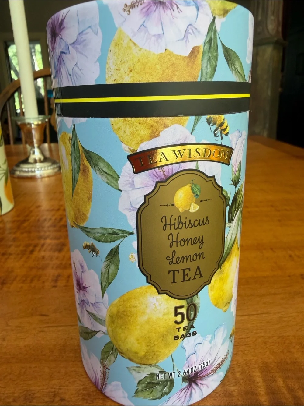 Tea Wisdom NWT Mango Citrus, Hibiscus Honey Lemon, Elderberry Citrus Set of 3